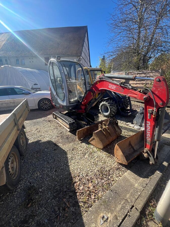 Minibagger Neuson 2203 mit 3 Löffeln
